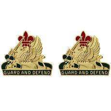 535th Military Police Battalion Unit Crest (Guard and Defend)